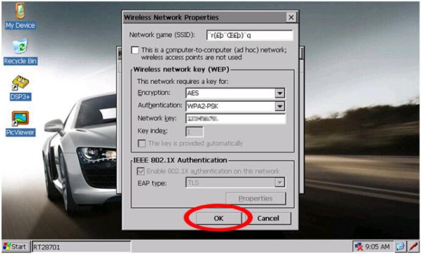 How to connect internet with wireless adapter of DSP3+Odometer Correction Tool-7