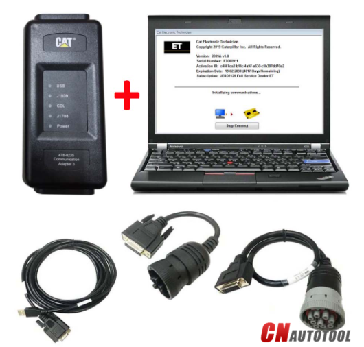 Firmware Flash on CAT Comm Adapter 3 CAT Caterpillar ET Diagnostic Adapter III 1-1