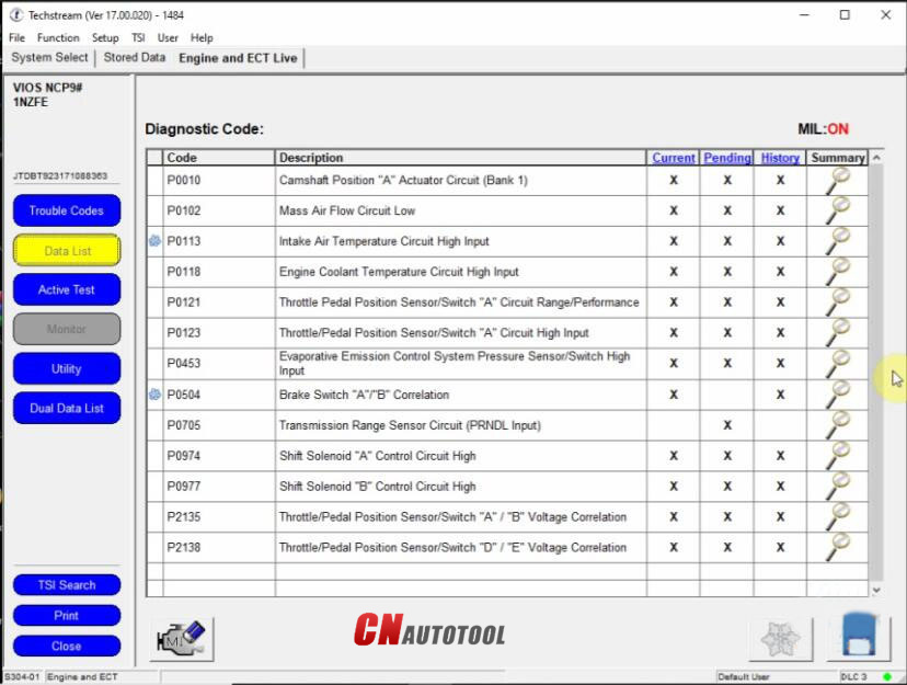 How to Test PCM Tuner with Toyota Techstream-8